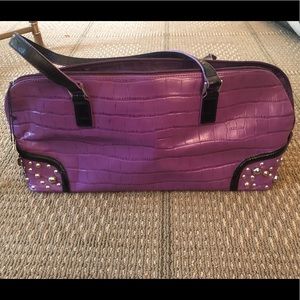 Charlie Lapson Leather Handbag, NWT